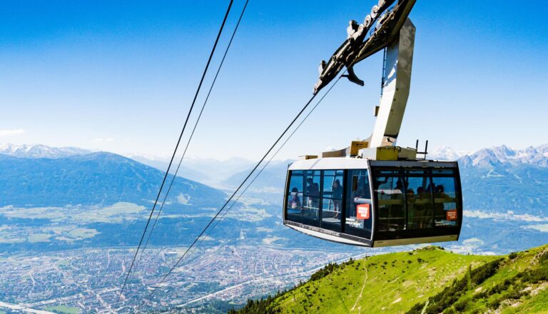 Telefericos en Austria con niños