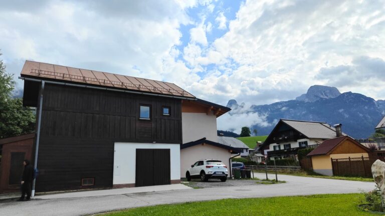 nuestro alojamiento en abtenau