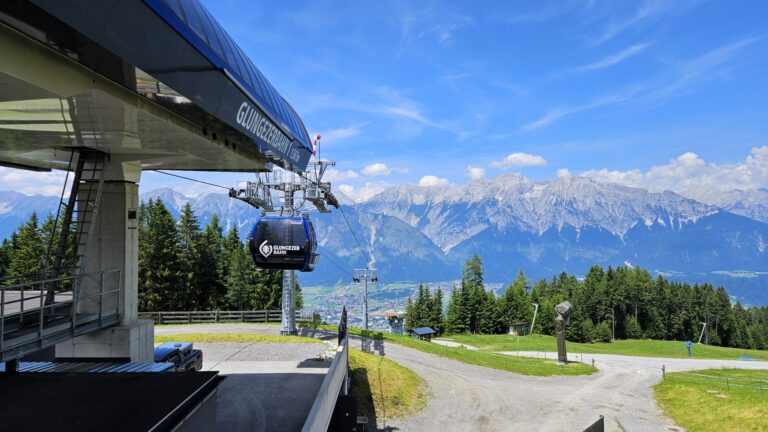 Teleferico austria con niños