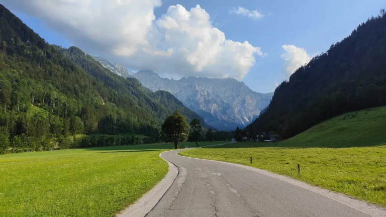 Logarska dolina con niños