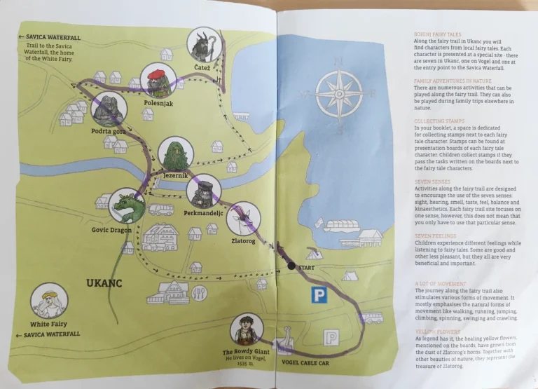 ruta zlatorog bohinj con niños