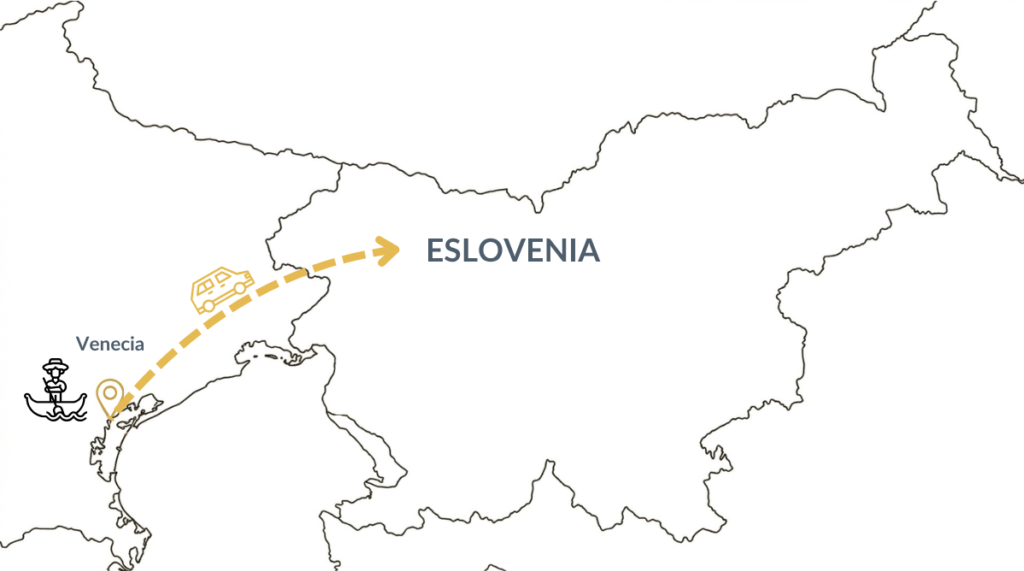 viajar a Eslovenia desde Venecia