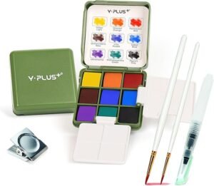 acuarelas mini para ecursiones